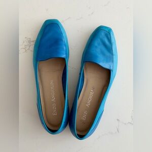 Colorblock Loafers Vintage Buttery Leather 8
